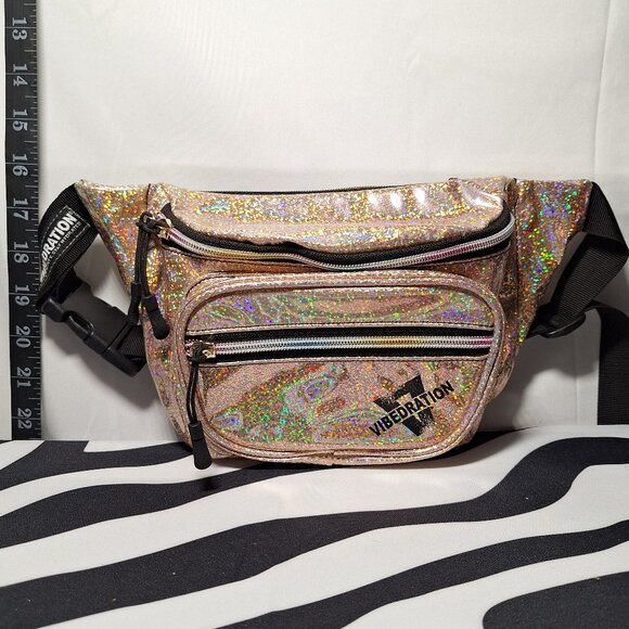 Vibedration Handbags - Vibedration Sling/Fanny Pack - Pink - Used